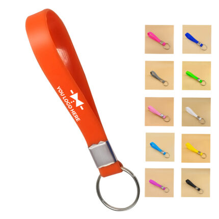 Silicone Key Tag Wristband