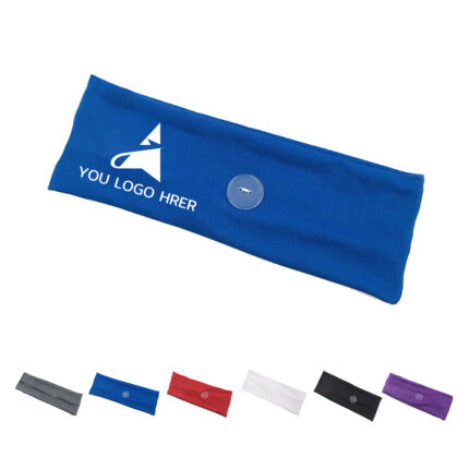 Headband with Button