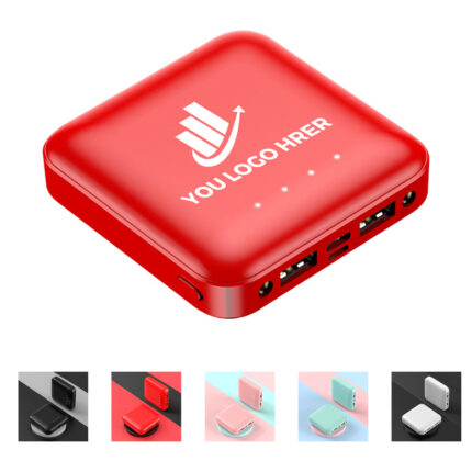 2-in-1 10000mAh Power Bank with Led Light