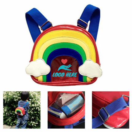 Rainbow PVC Backpack