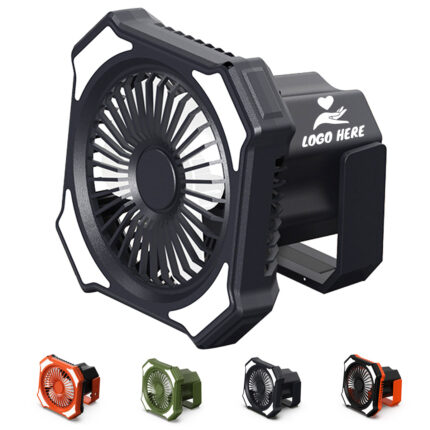 Remote LED Camping USB Desk Fan