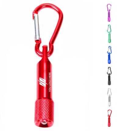 LED Camping Flashlight with Keychain