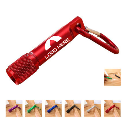LED Carabiner Keychain Flashlight