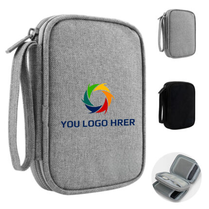 Double Layer Electronic Accessory Bag