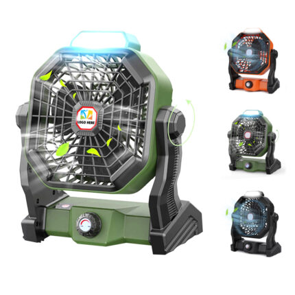 Portable Fan with Led Light