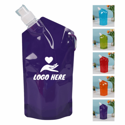 16oz Foldable PE Water Bag