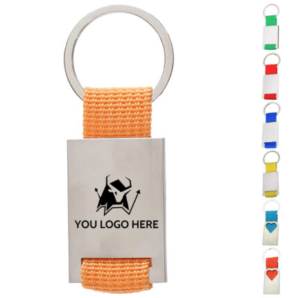 Metal Webbing Keychain