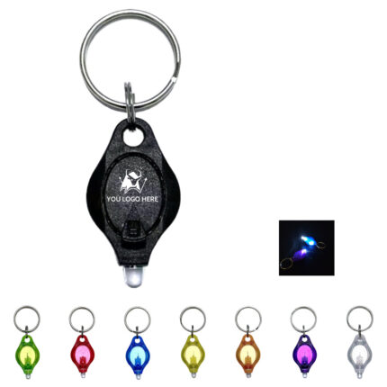 Mini Keychain with Flashlight