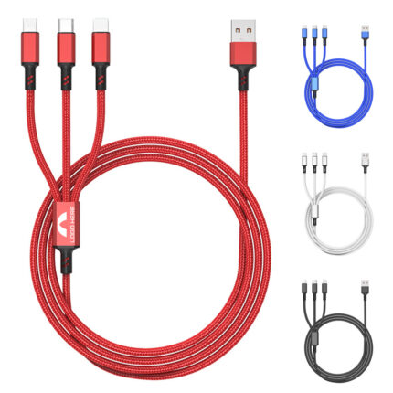 Three-in-one Charging Cable
