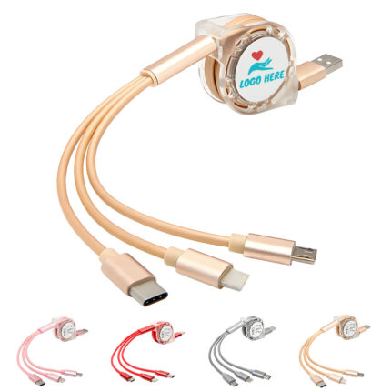 4-in-1 Multi-function Charging Cable