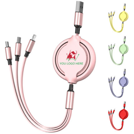 3-in-1 USB Mobile Charging Cable