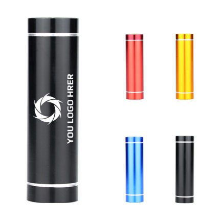 1200mAh Cylindrical Power Bank With Flashlight