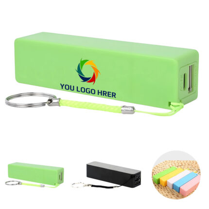 2000mAh Portable Power Bank with Keychain
