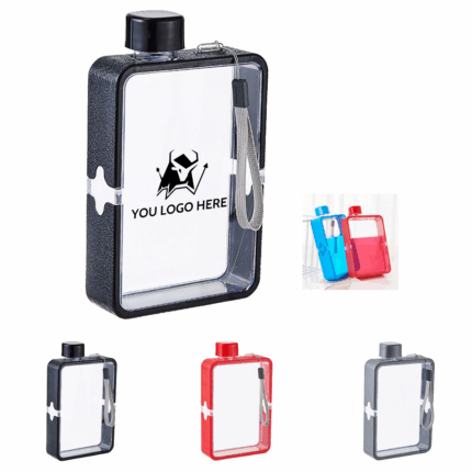 13oz Square Water Flask