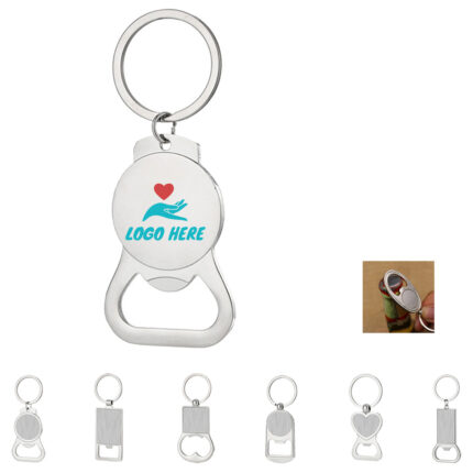 2 In 1 Metal Key Ring