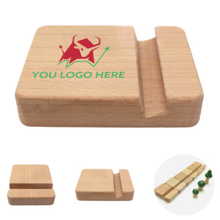 Mobile Device Wooden Stand