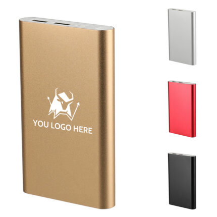2000mAh Slim Metal Power Bank