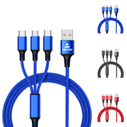 3 in 1 Charging Cable
