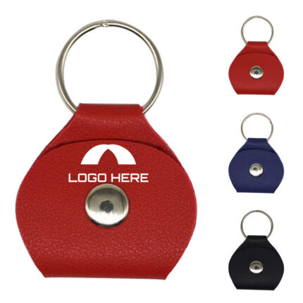 Premium Leather Charging Cable with Keychain