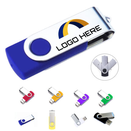 8GB Rotate Dual Input Flash Drive