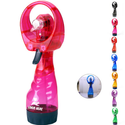 Handheld Battery Powered Water Misting Fan