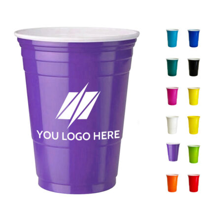 16oz Soda Water Plastic Cup