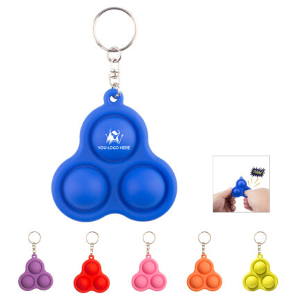 Bubble Popping Keychain