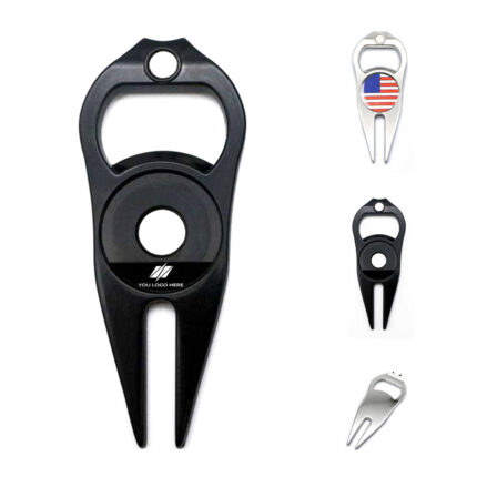 Golf Ball Divot Tool with Bottle Opener