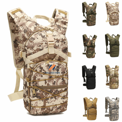 Tactical Hydration Backpack with 3L Water Bladder