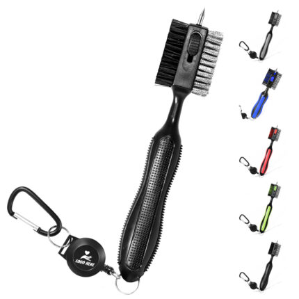 Magnetic Keyring Buckle Golf Club Cleaning Brush