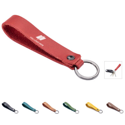 Leather Key Ring
