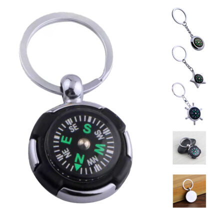 Key Chain with Compass